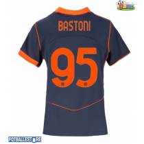 Inter Milan Alessandro Bastoni #95 Tredjedrakt Dame 2025-26 Kortermet